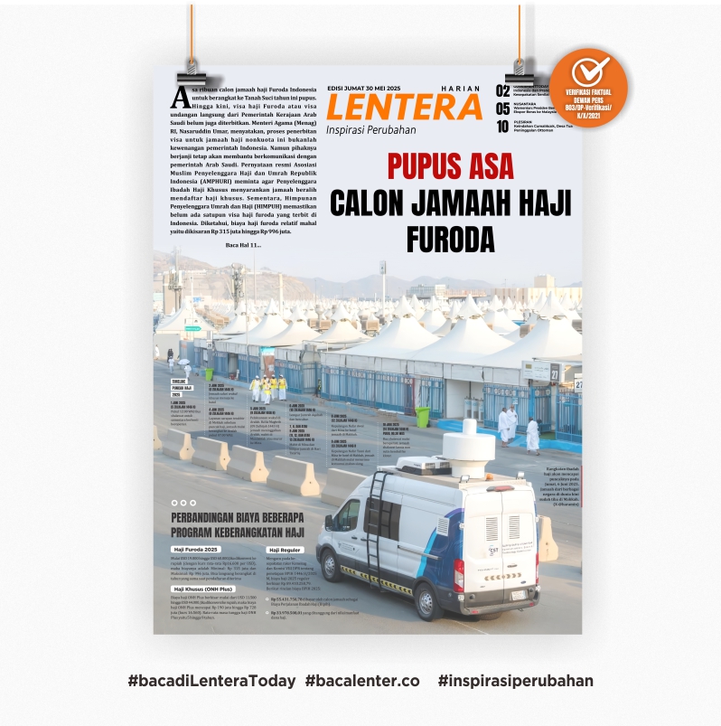 Pupus Asa Calon Jamaah Haji Furoda (Koran Jumat, 30/5/2025)