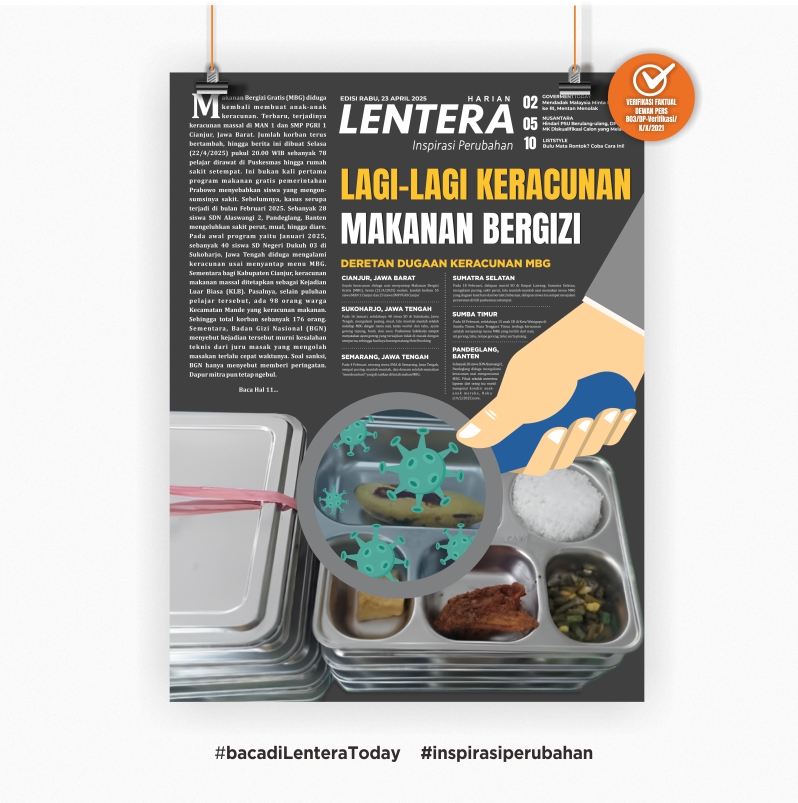 Lagi-lagi Keracunan Makanan Bergizi (Koran Rabu, 23/4/2025)