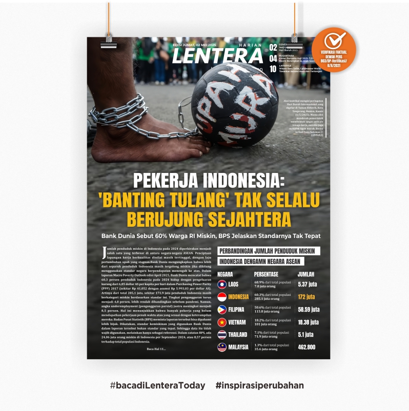 Pekerja Indonesia: 'Banting Tulang' Tak Selalu Berujung Sejahtera (Koran Jumat, 2 Mei 2025)