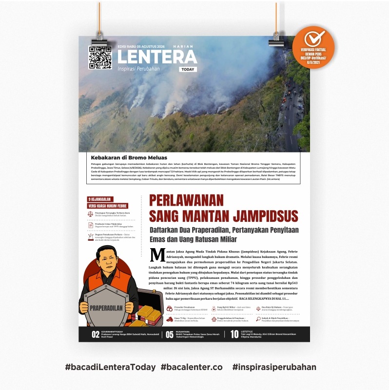 Perlawanan Sang Mantan Jampidsus (Koran Rabu, 05 Agustus 2026)
