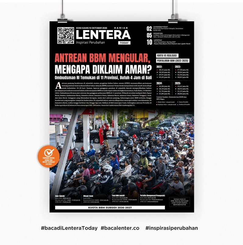 Antrean BBM Mengular, Mengapa Diklaim Aman? (Koran Kamis, 15 Oktober 2026)