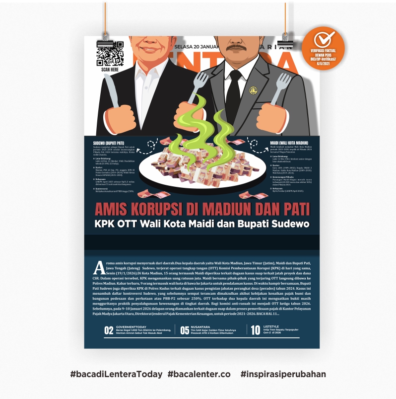 Amis Korupsi di Madiun dan Pati (Koran Selasa, 20 Januari 2026)
