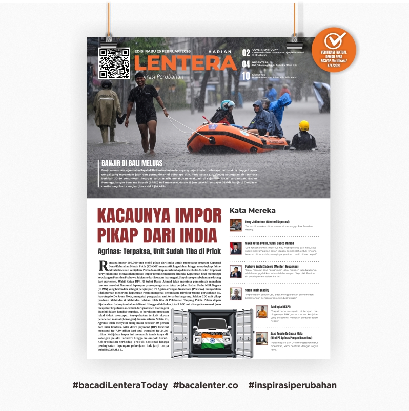 Kacaunya Impor Pikap dari India (Koran Rabu, 25 Februari 2026)