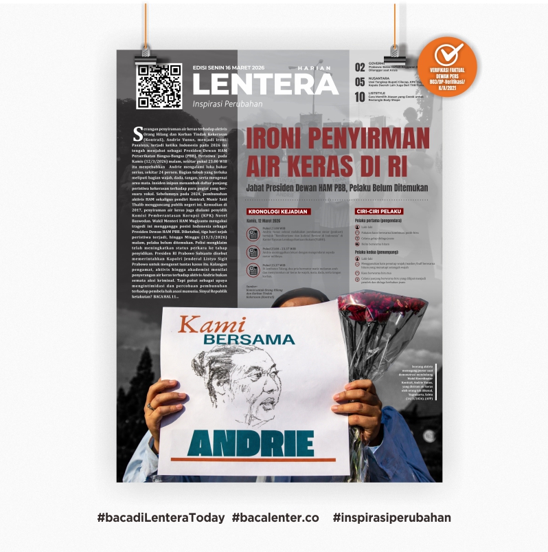 Ironi Penyiraman Air Keras di RI (Kora Senin, 16 Maret 2026)