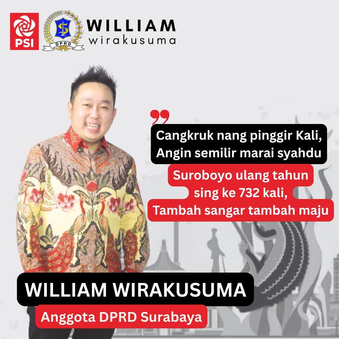 HUT Sby - William Wirakusuma