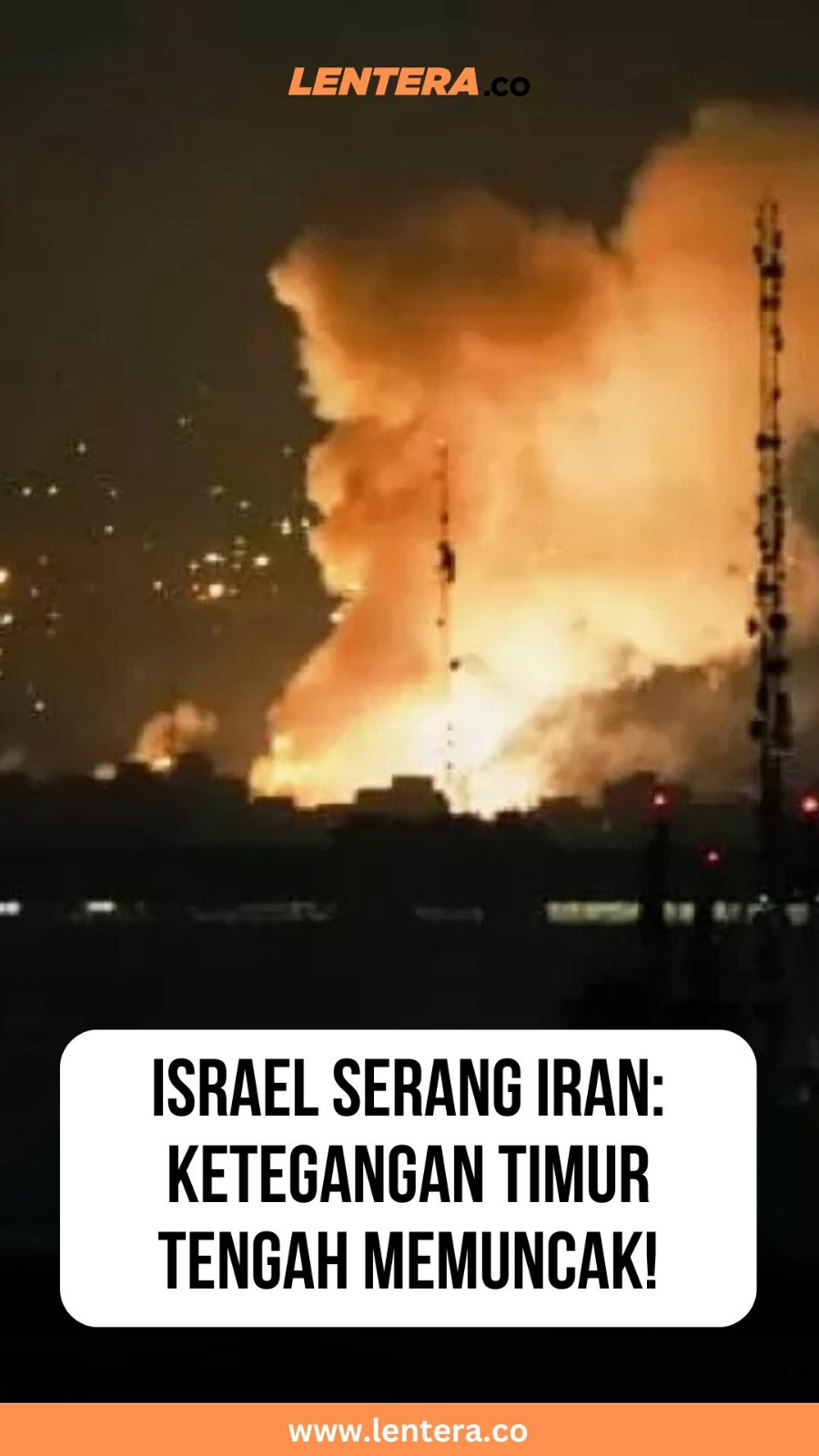 Israel Serang Iran: Ketegangan Timur Tengah Memuncak!