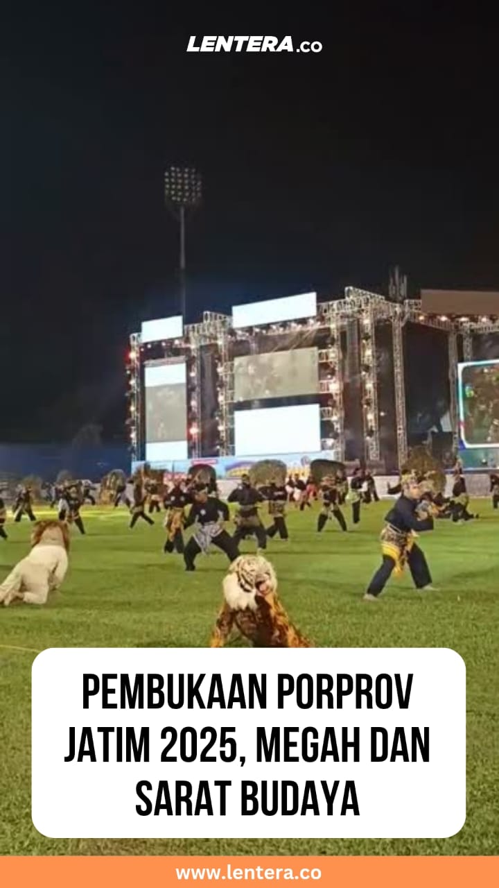 Pembukaan Proprov Jatim 2025, Megah dan Sarat Budaya