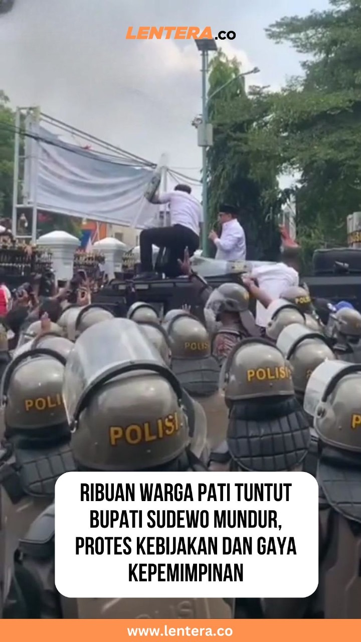 Ribuan Warga Pati Tuntut Bupati Sudewo Mundur, Protes Kebijakan dan Gaya Kepemimpinan